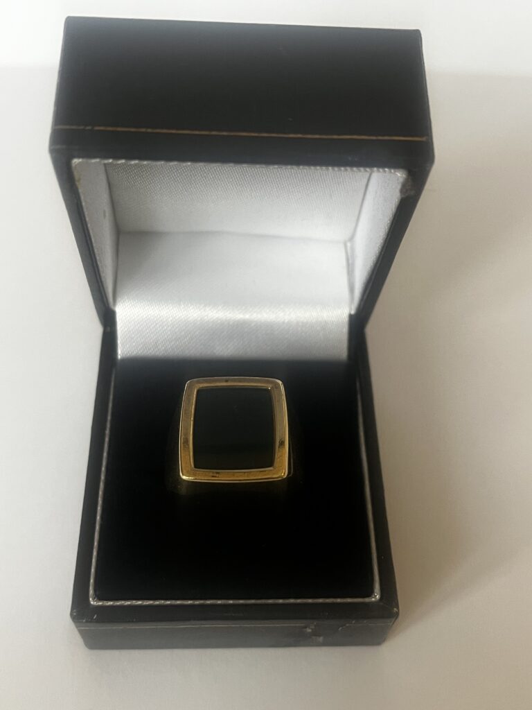 Blood Stone Signet Ring