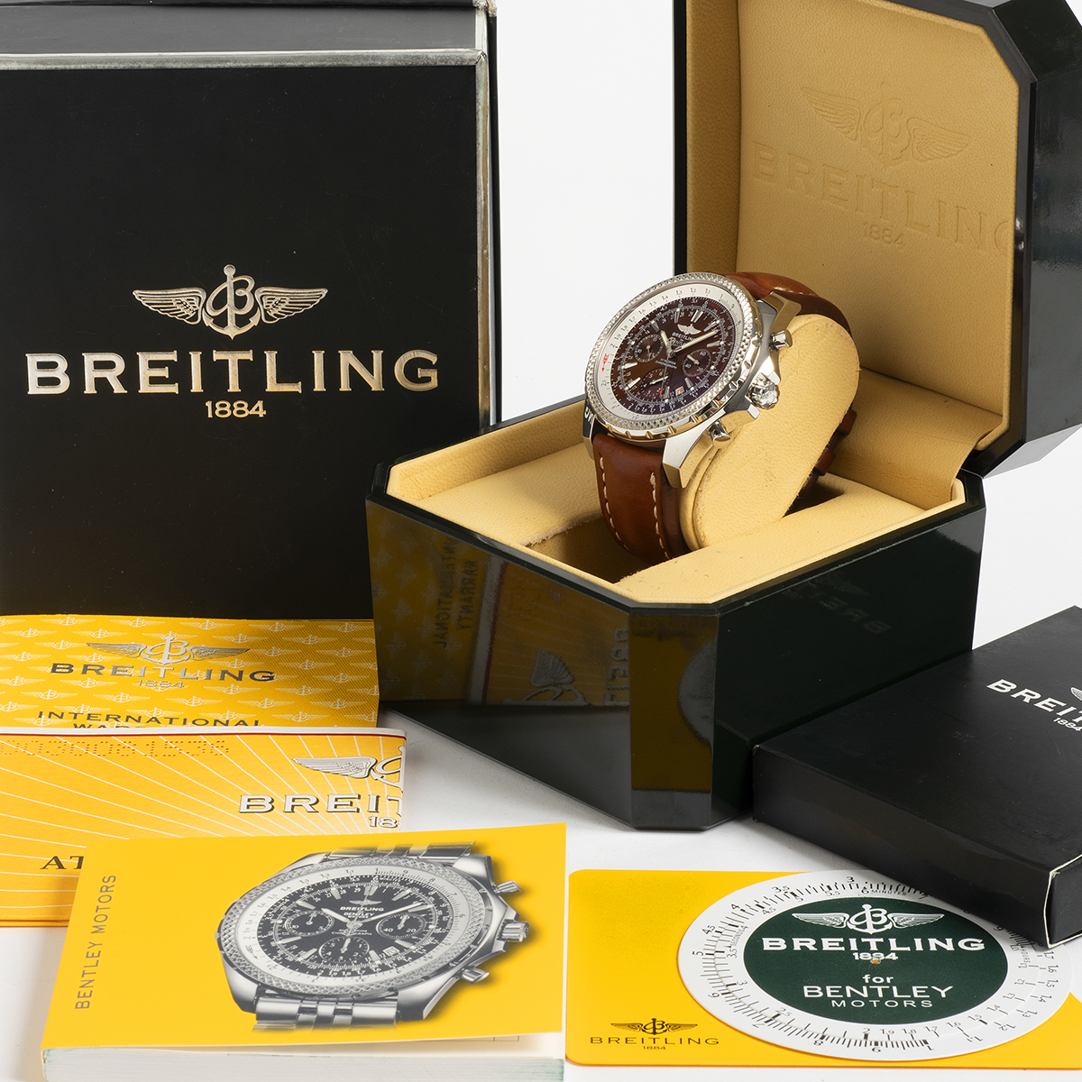Breitling Bentley Brown-Mahogany A25362 W6140_5 Breitling Bentley Brown-Mahogany A25362 W6140_5