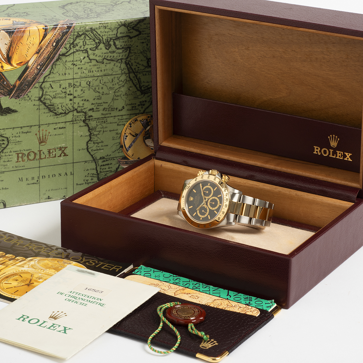 Rolex Daytona Four Line dial 16523 W6138_8 Rolex Daytona Four Line dial 16523 W6138_8