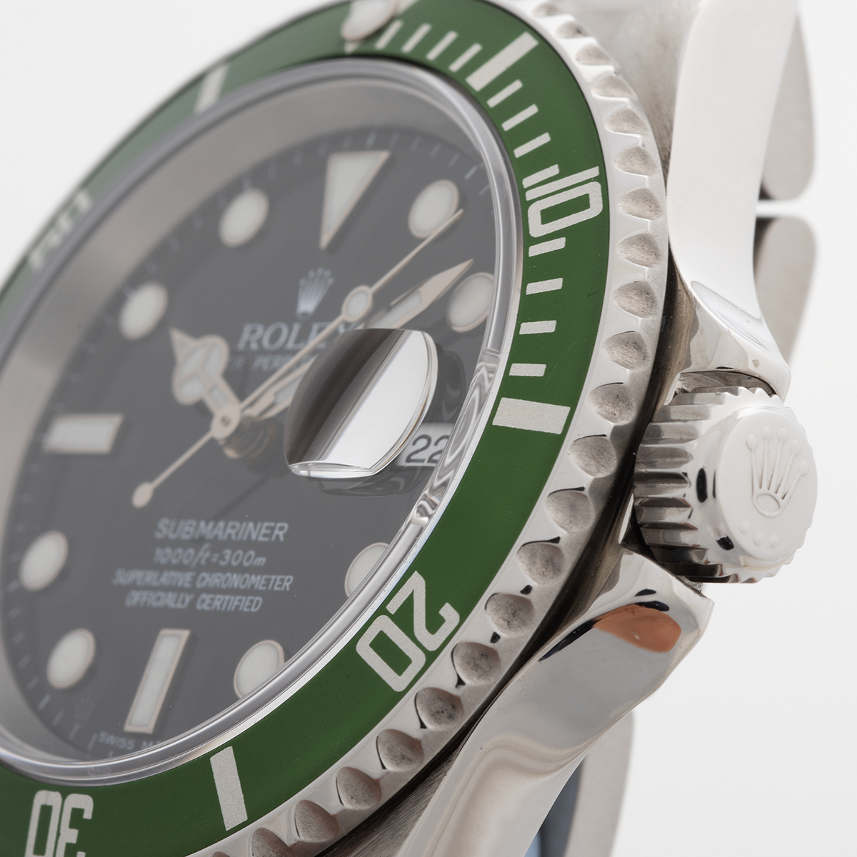 Rolex Submariner Kermit 16610LV W6110_6 Rolex Submariner Kermit 16610LV W6110_6