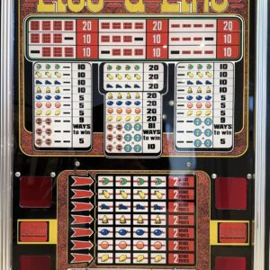 Lite-A-Line Upcycled Casino/Gaming Artwork / Wallart
